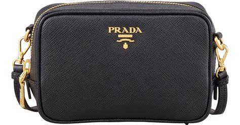 prada saffiano double zip mini crossbody|real real Prada crossbody.